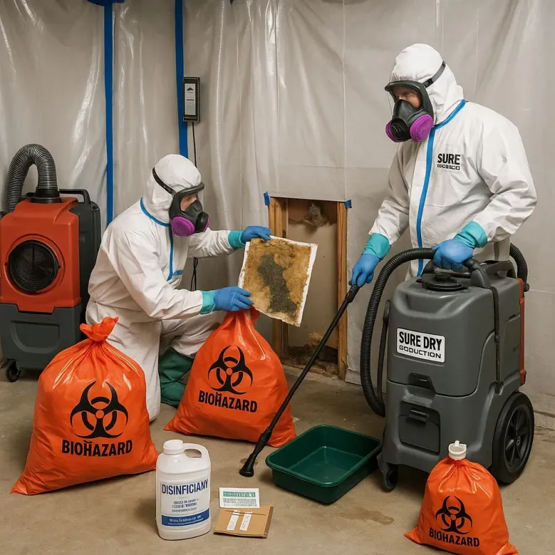 Contaminated Water Handling Protocols process in West Orange, TX